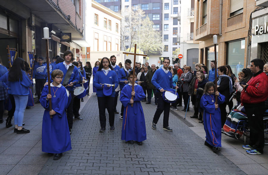 Fotos: Los niños inauguran la Semana Santa de Palencia