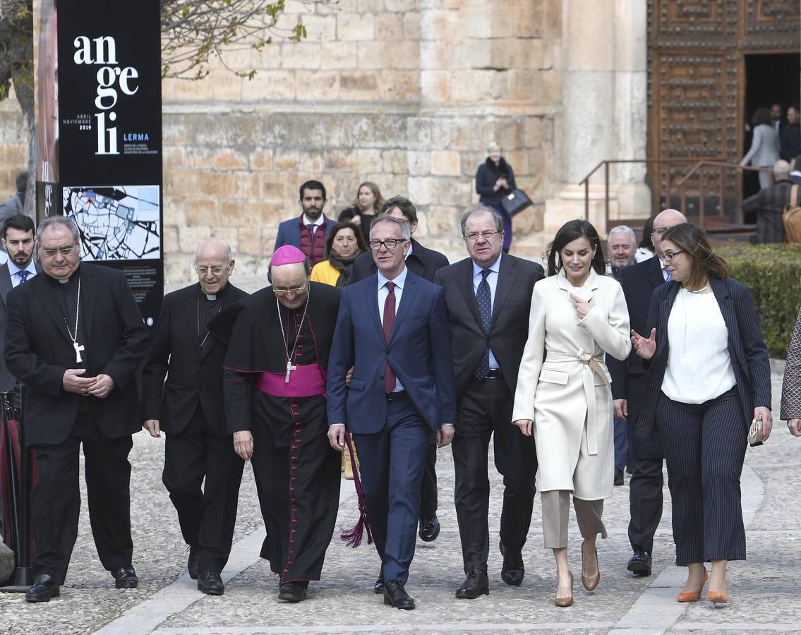 Ha recorrido dos de las tres sedes de esta nueva edición del ciclo de exposiciones de Arte Sacro, la iglesia de San Pedro y el Monasterio de la Ascensión, donde ha podido contemplar durante una hora y media las piezas expuestas