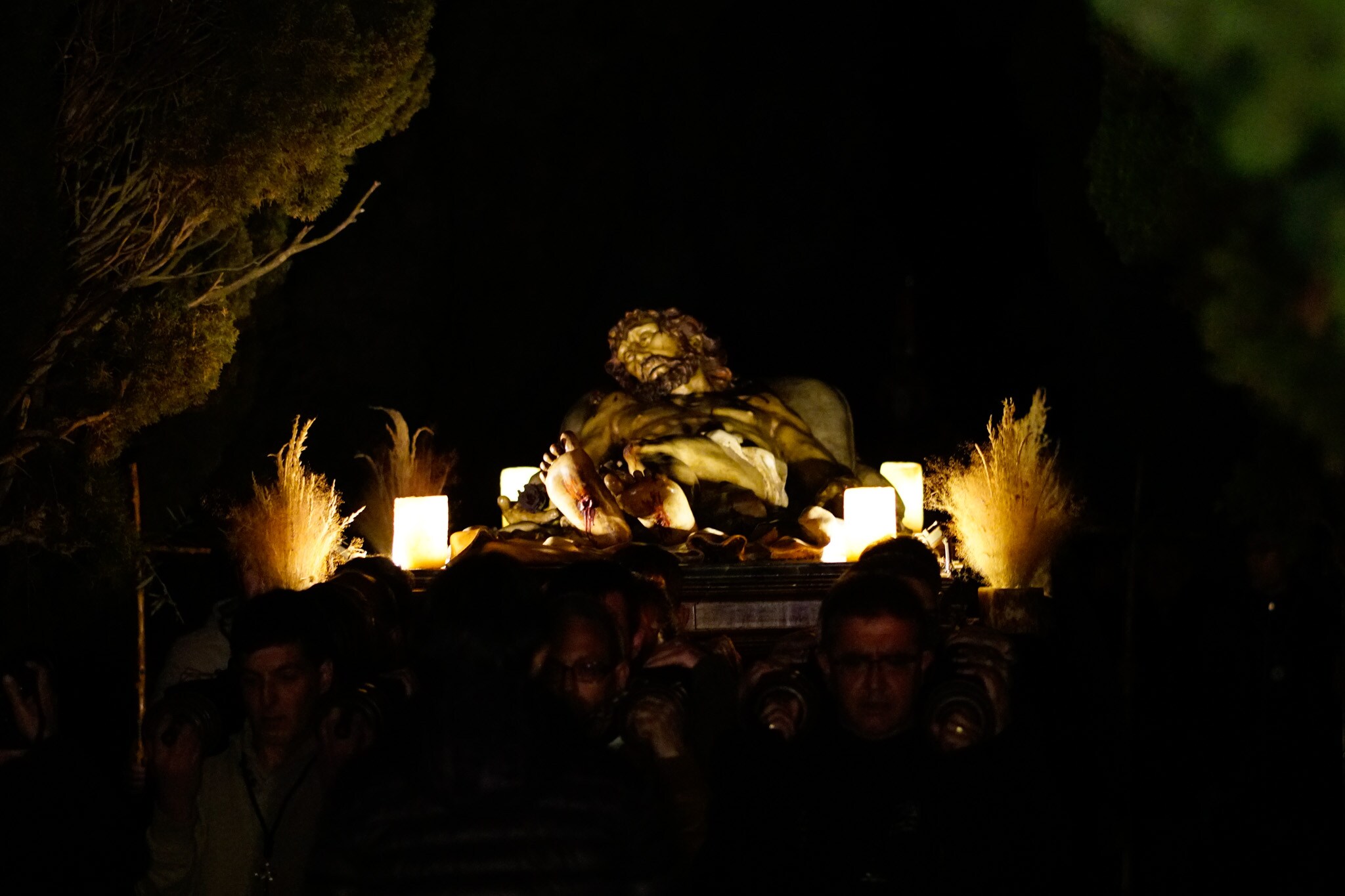 Fotos: Traslado del Cristo del Amor y de la Paz en Salamanca