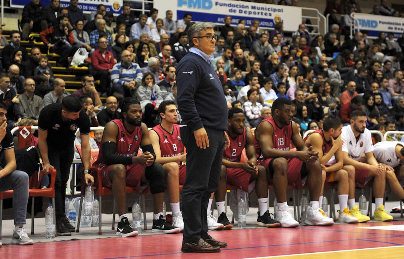 Encuentro entre el CBCV Carramimbre (79) y el Liberbank Oviedo (85).
