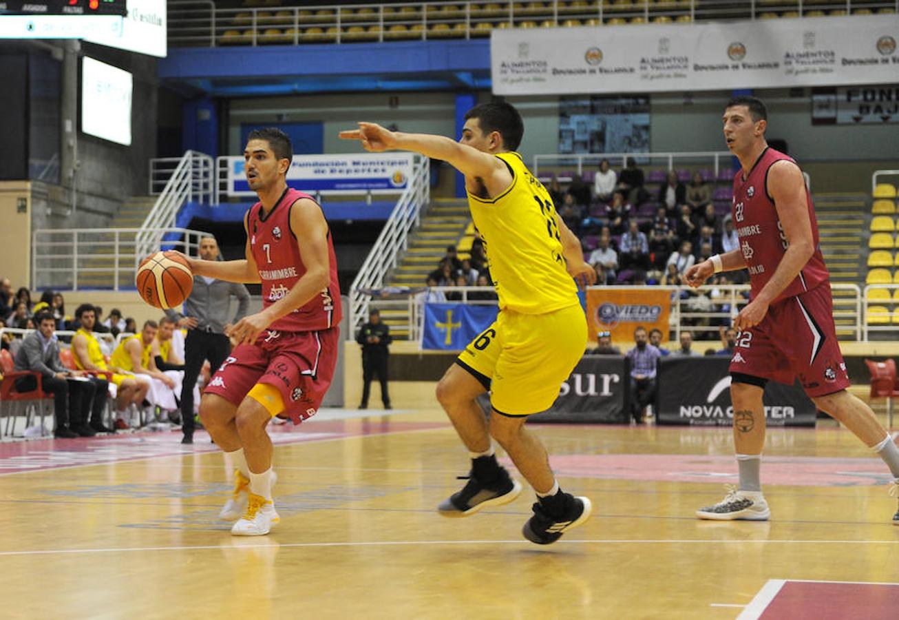 Encuentro entre el CBCV Carramimbre (79) y el Liberbank Oviedo (85).