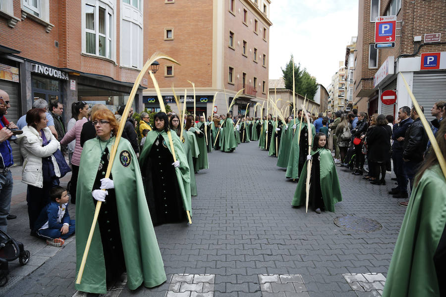 Fotos: Procesión del Domingo de Ramos en Palencia