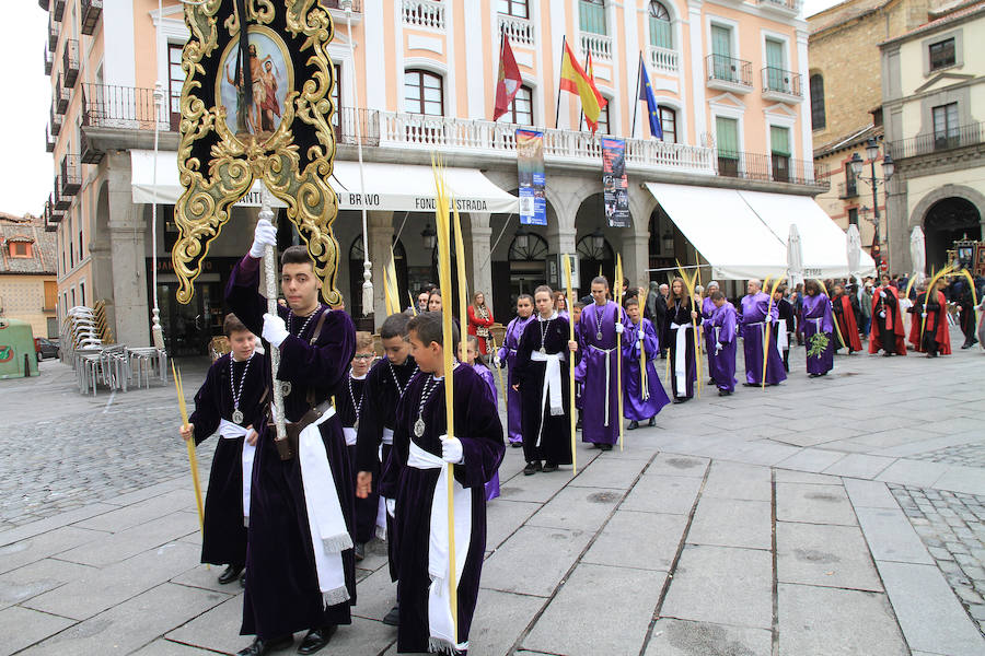 Fotos: Domingo de Ramos. Bendición de las palmas en San Miguel
