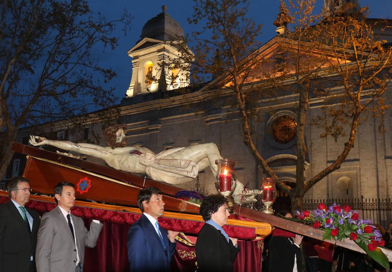 Procesión del Traslado del Cristo de los Trabajos desde Filipinos a la Iglesia de Santiago
