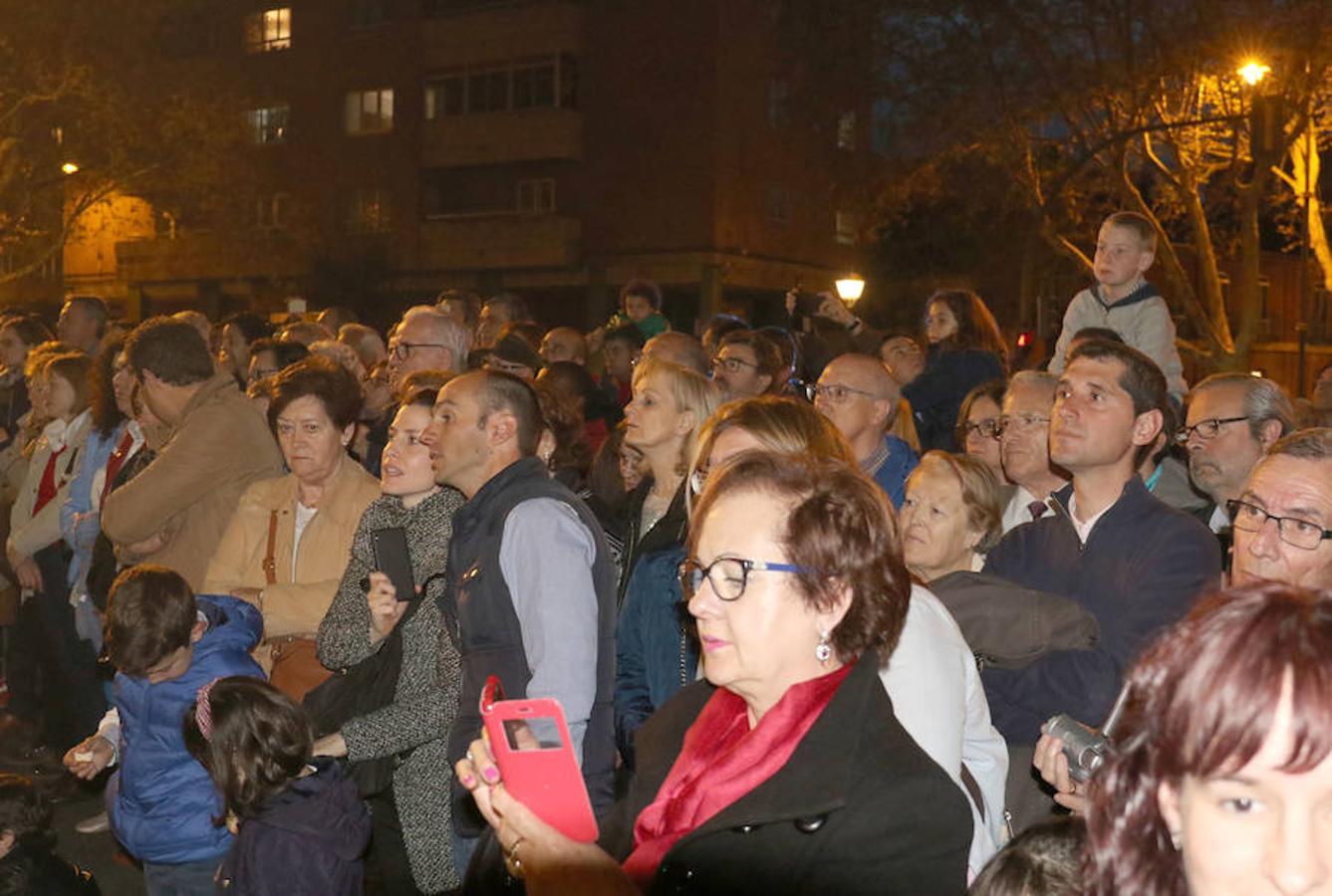 Procesión del Traslado del Cristo de los Trabajos desde Filipinos a la Iglesia de Santiago