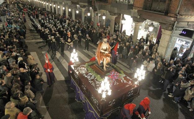 Procesion del Santísimo Rosario del Dolor en Valladolid. 