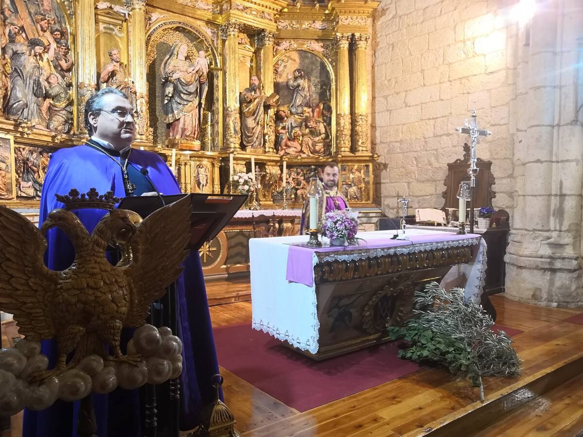 Participaron las cofradías del Santo Sepulcro de la localidad y la del Descendimiento y Santo Cristo de la Buena Muerte de Valladolid