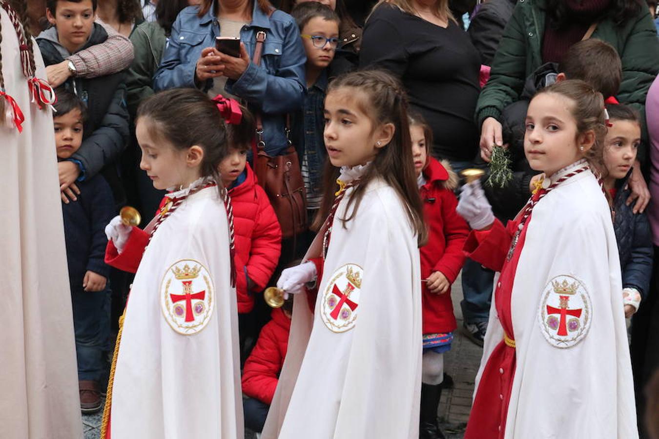 Comitiva de la Cofradía del Despojado en la procesión del Encuentro