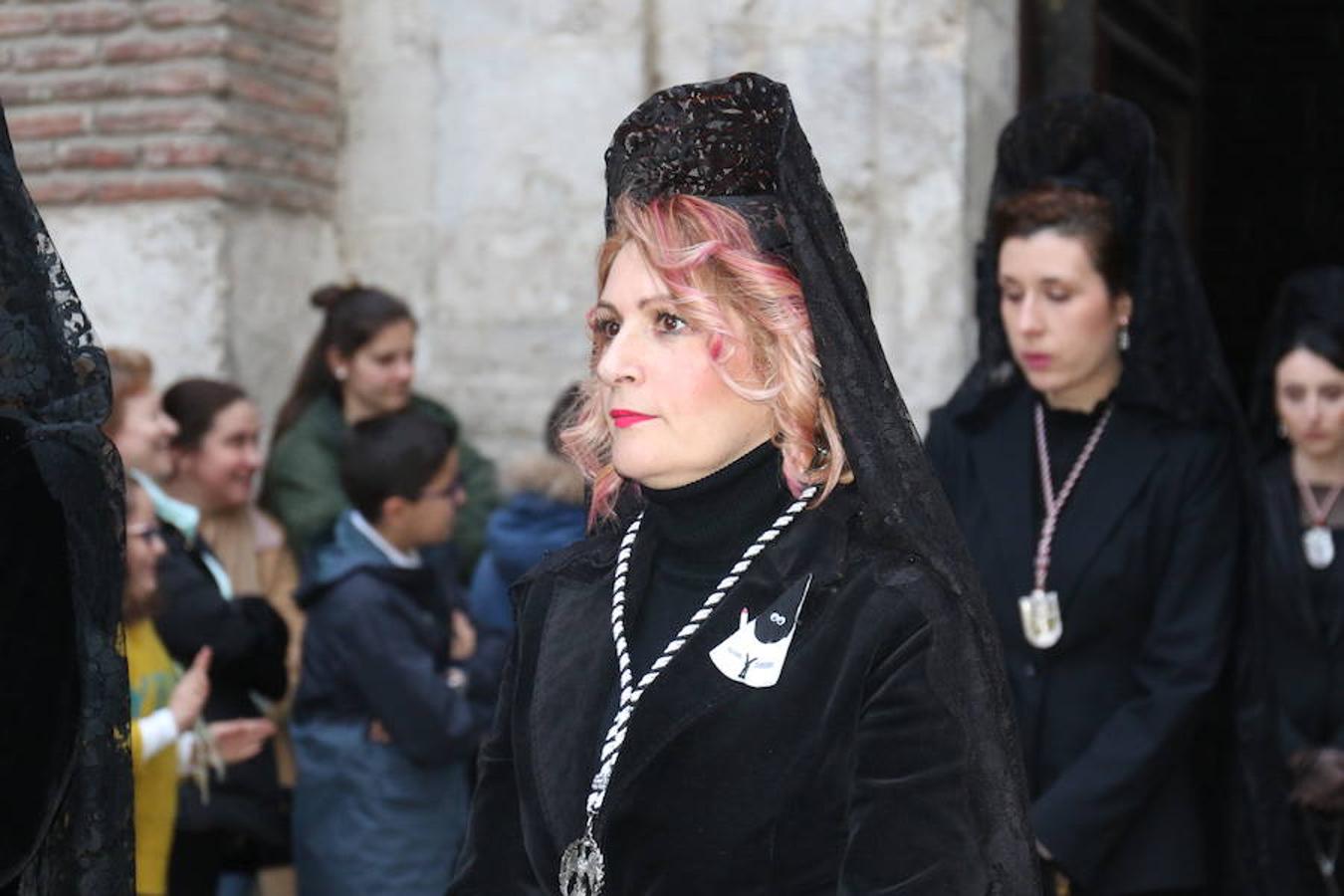 Comitiva de la Cofradía del Despojado en la procesión del Encuentro