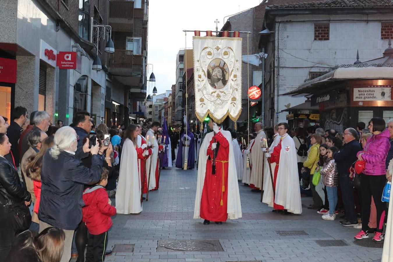 Comitiva de la Cofradía del Despojado en la procesión del Encuentro