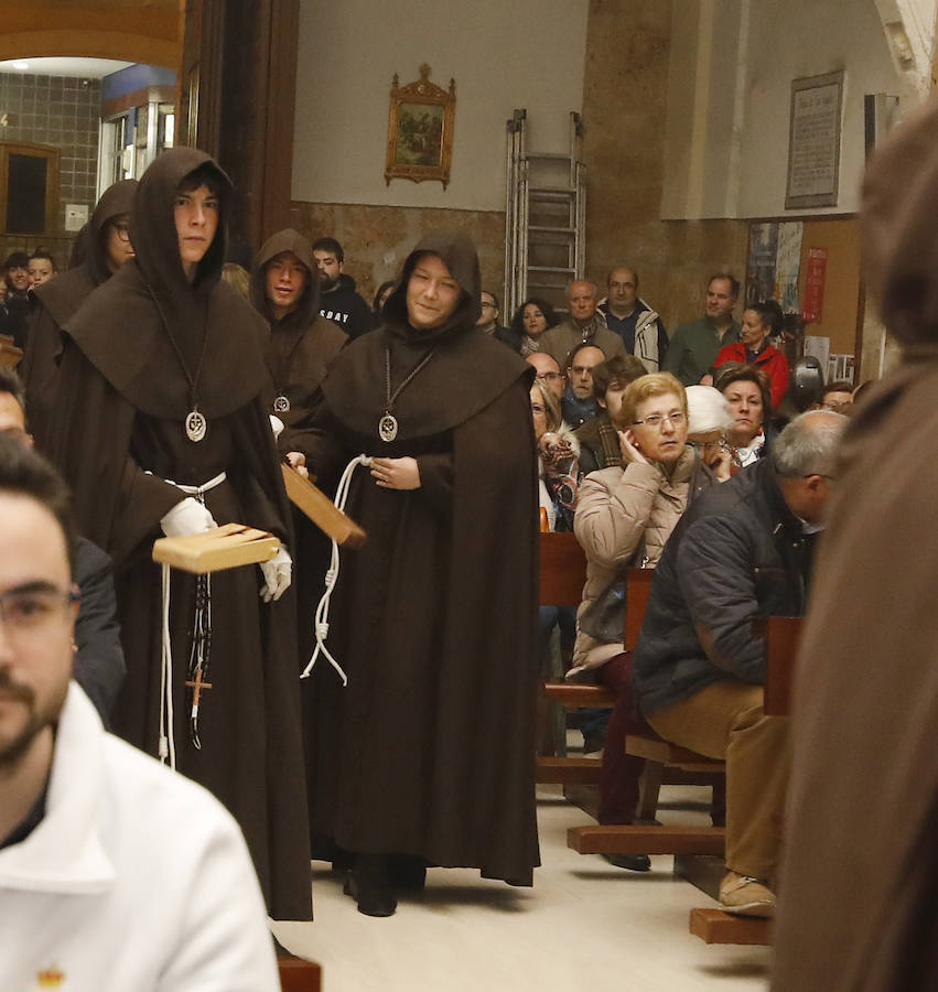 Fotos: Ejercicio de Tinieblas en la iglesia de San Agustín