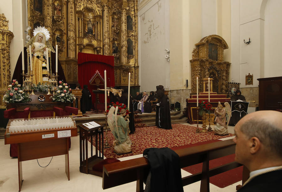 Fotos: Ejercicio de Tinieblas en la iglesia de San Agustín