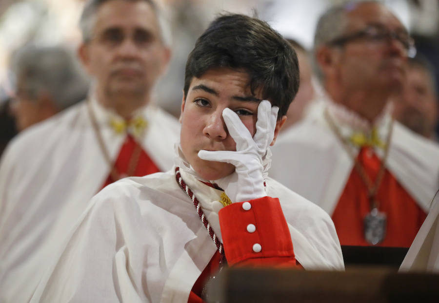 Fotos: Suspendida la procesión del Santísimo Cristo Despojado en Valladolid