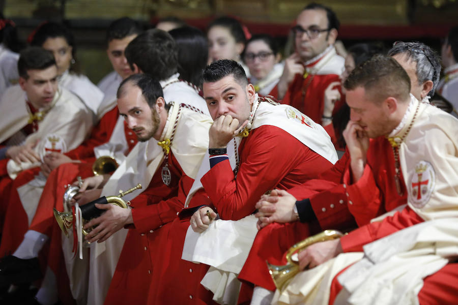 Fotos: Suspendida la procesión del Santísimo Cristo Despojado en Valladolid