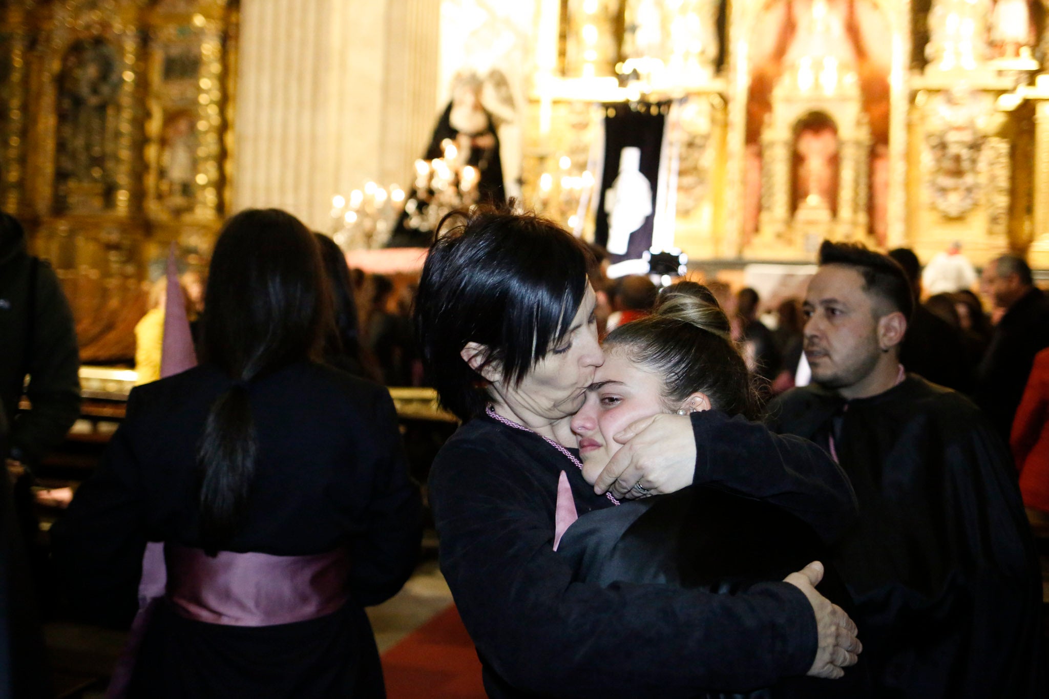 La hermandad no pudo sacar a la calle la imagen de Carmona y la de Nuestra Señora de las Lágrimas por primera vez en su historia