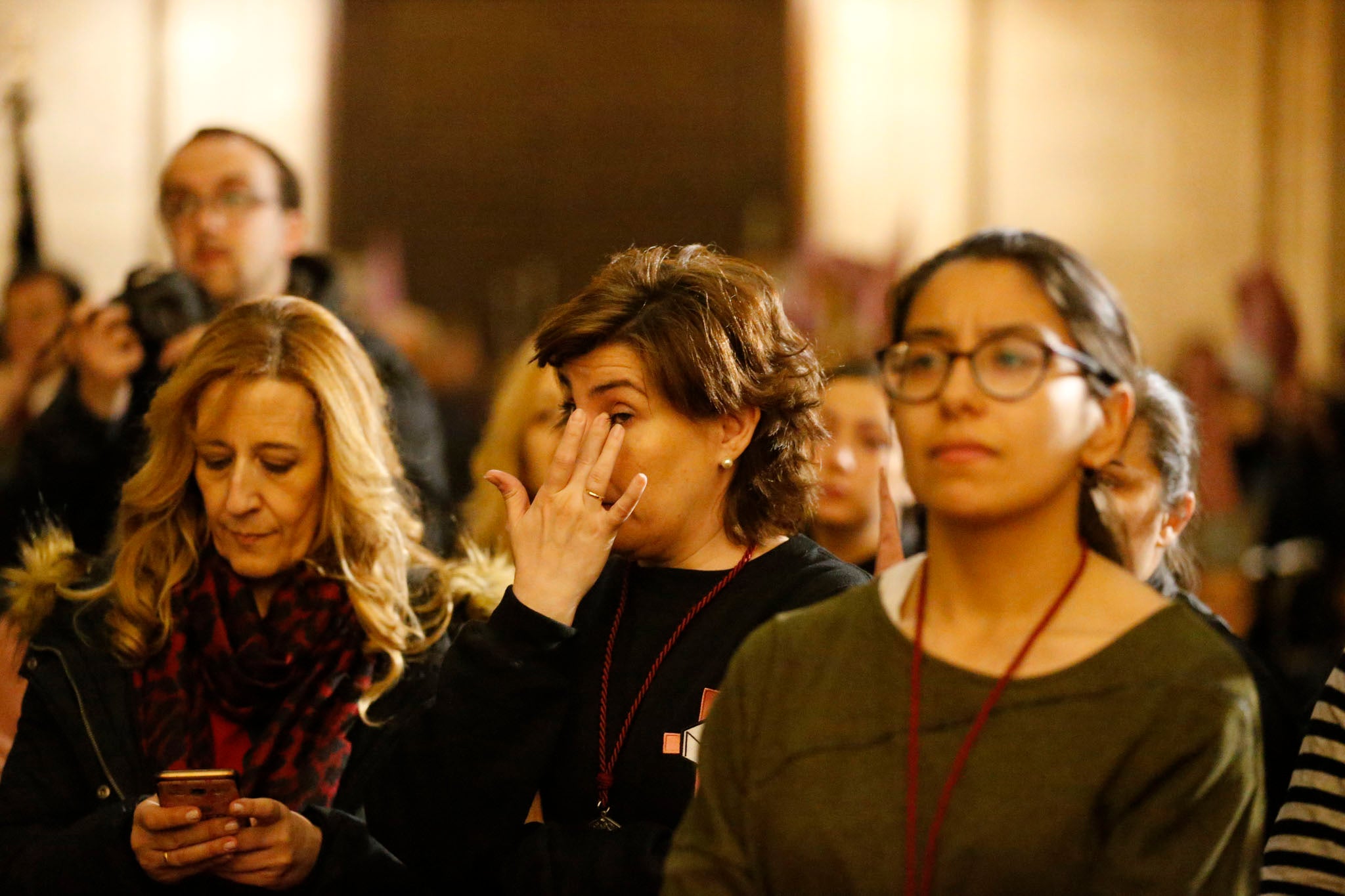 La hermandad no pudo sacar a la calle la imagen de Carmona y la de Nuestra Señora de las Lágrimas por primera vez en su historia