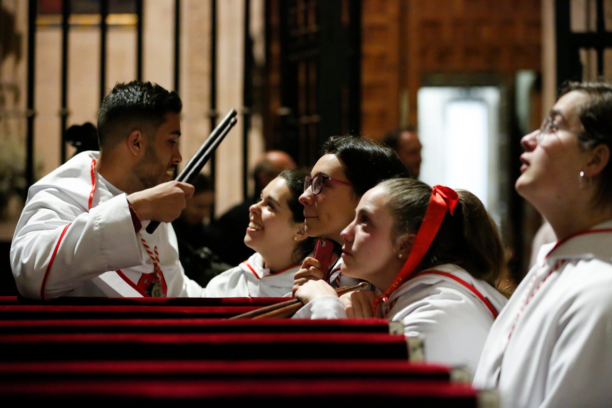 Fotos: El Yacente no pudo salir de la Catedral de Salamanca