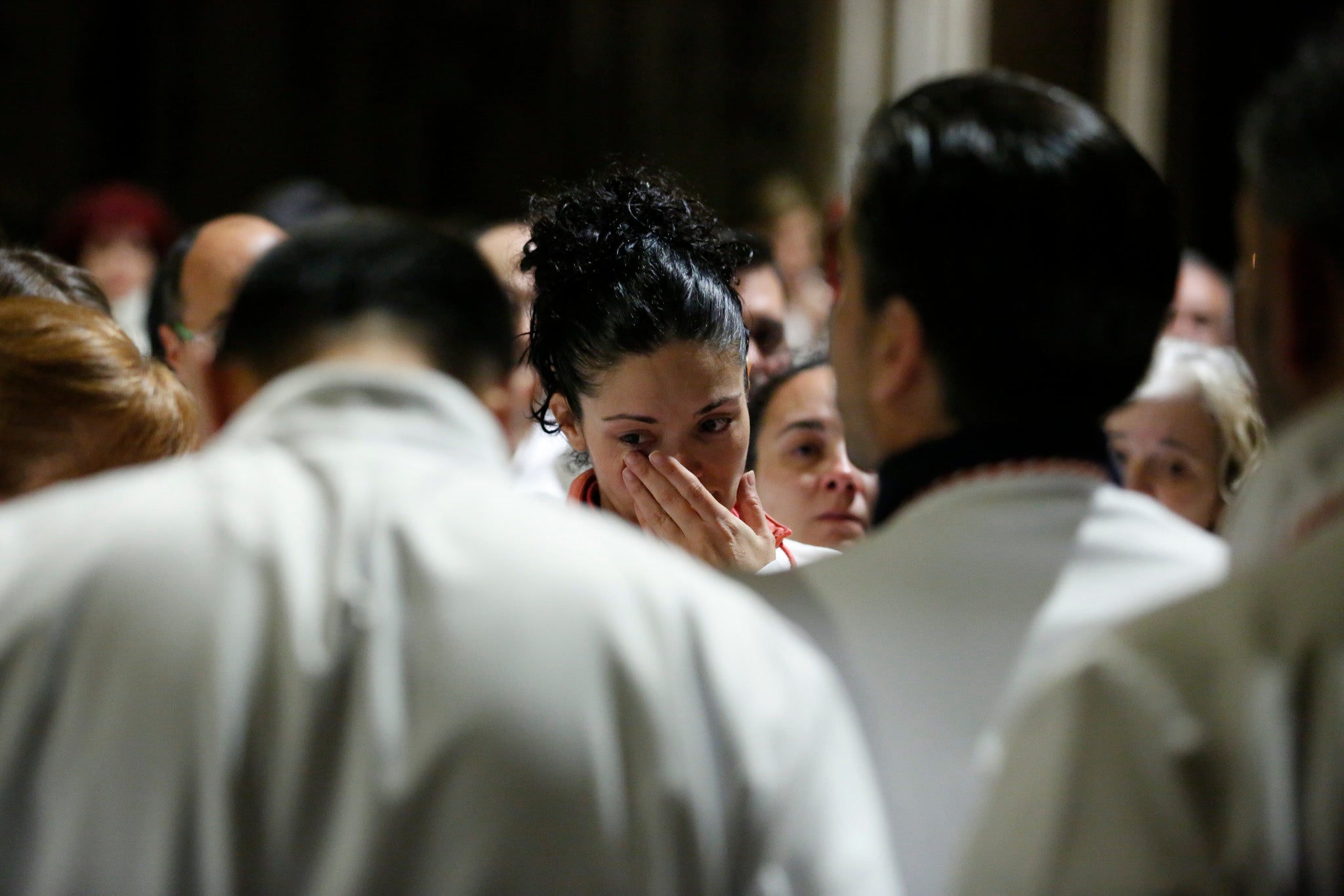 Fotos: El Yacente no pudo salir de la Catedral de Salamanca