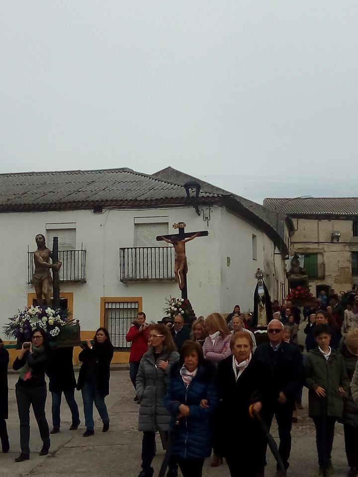 Fotos: Procesión de la Pasión el Jueves Santo en Alcazarén