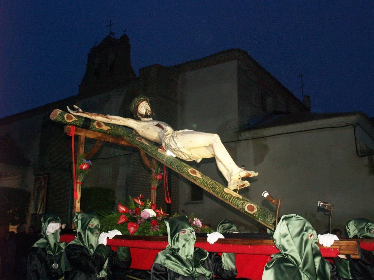 Fotos: Procesión del Silencio el Jueves Santo en Olmedo