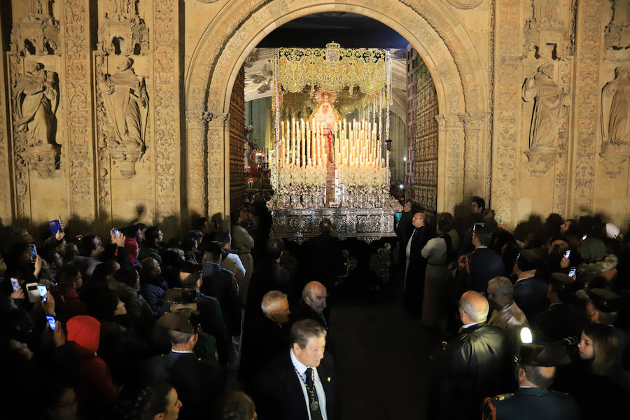 Pese a las intenciones iniciales de salir por las calles del casco histórico, el miedo a que sucediese como por la noche con Amor y Paz hizo recapacitar a los hermanos
