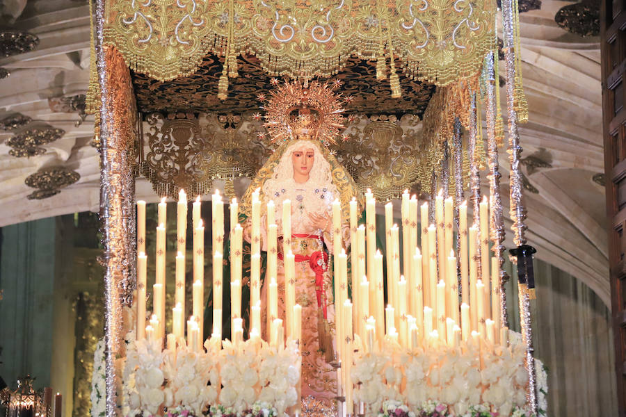 Pese a las intenciones iniciales de salir por las calles del casco histórico, el miedo a que sucediese como por la noche con Amor y Paz hizo recapacitar a los hermanos