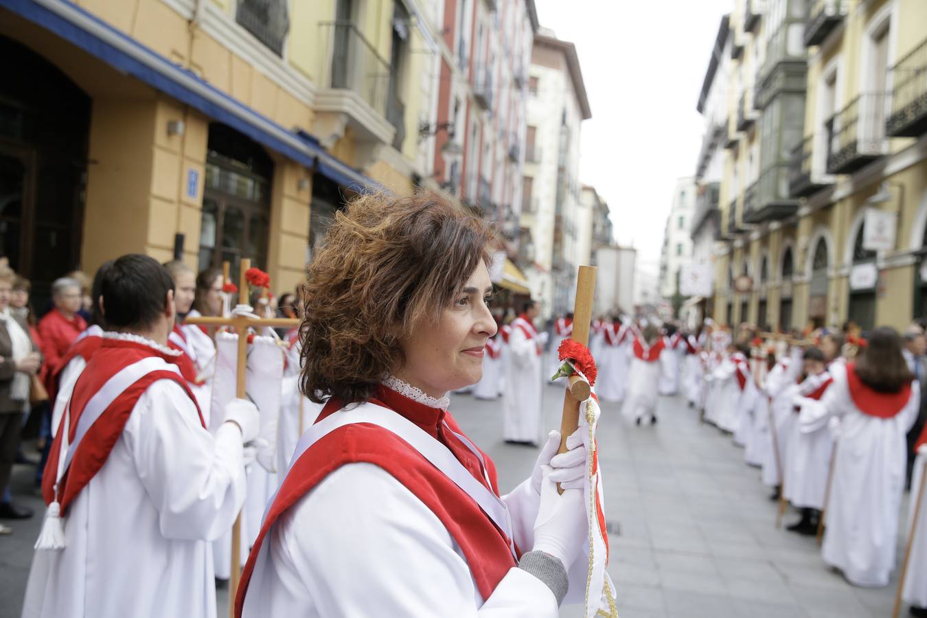 Fotos: Procesión del Encuentro de Jesús Resucitado con la Virgen de la Alegría en Valladolid (2/2)