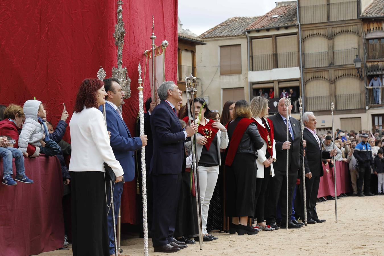 La Virgen de la Asunción fue portada por primera vez en la historia por cuatro mujeres 
