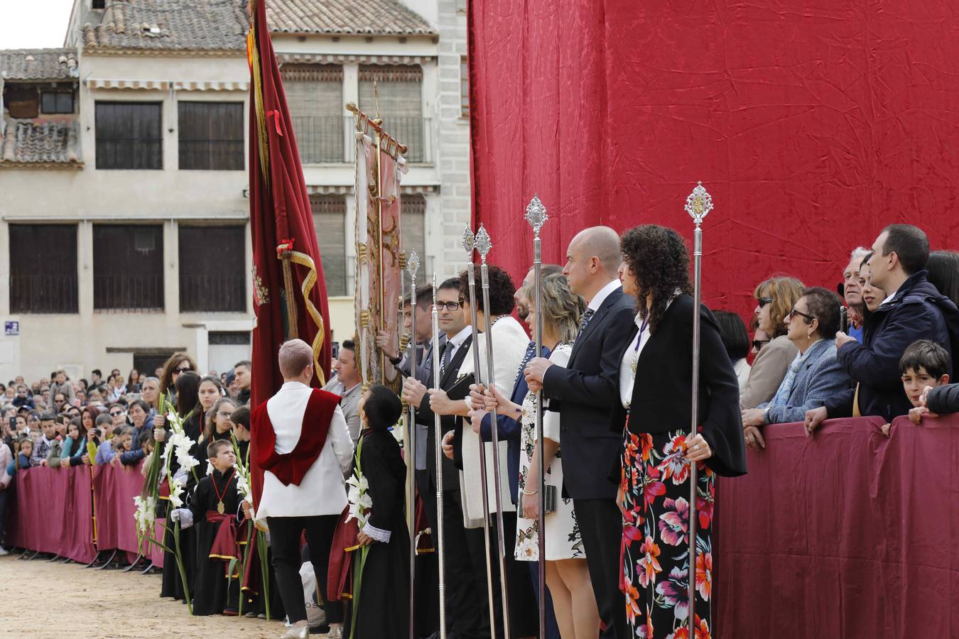 La Virgen de la Asunción fue portada por primera vez en la historia por cuatro mujeres 