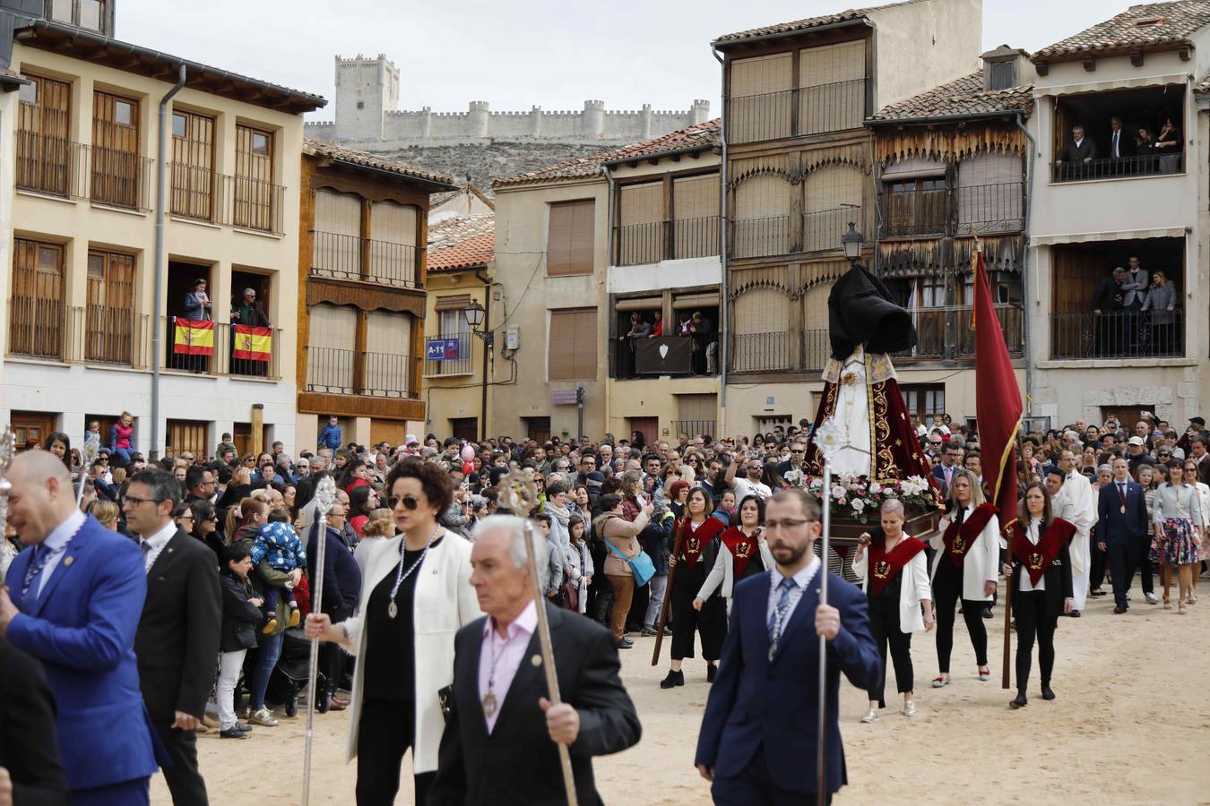 La Virgen de la Asunción fue portada por primera vez en la historia por cuatro mujeres