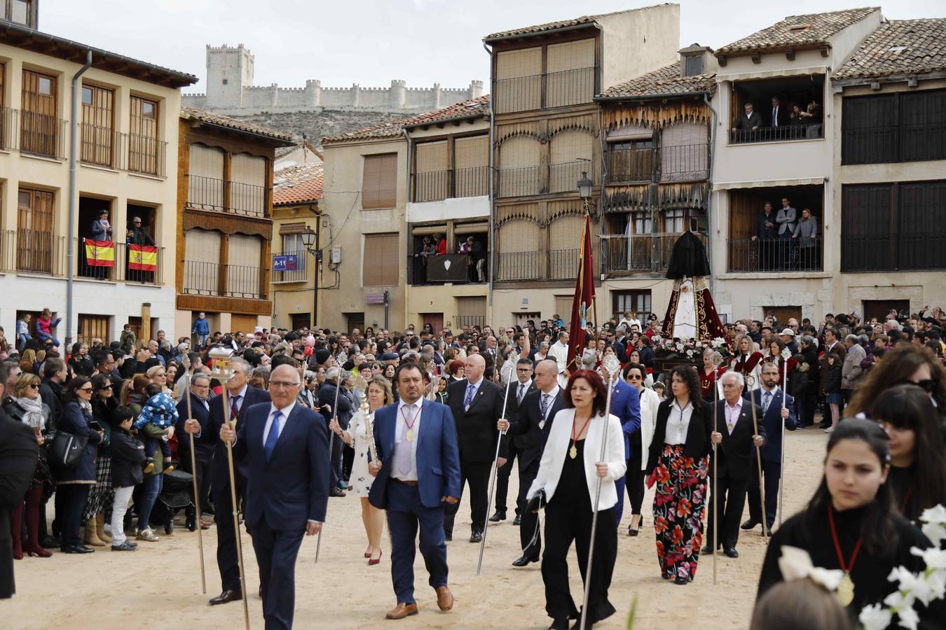 La Virgen de la Asunción fue portada por primera vez en la historia por cuatro mujeres
