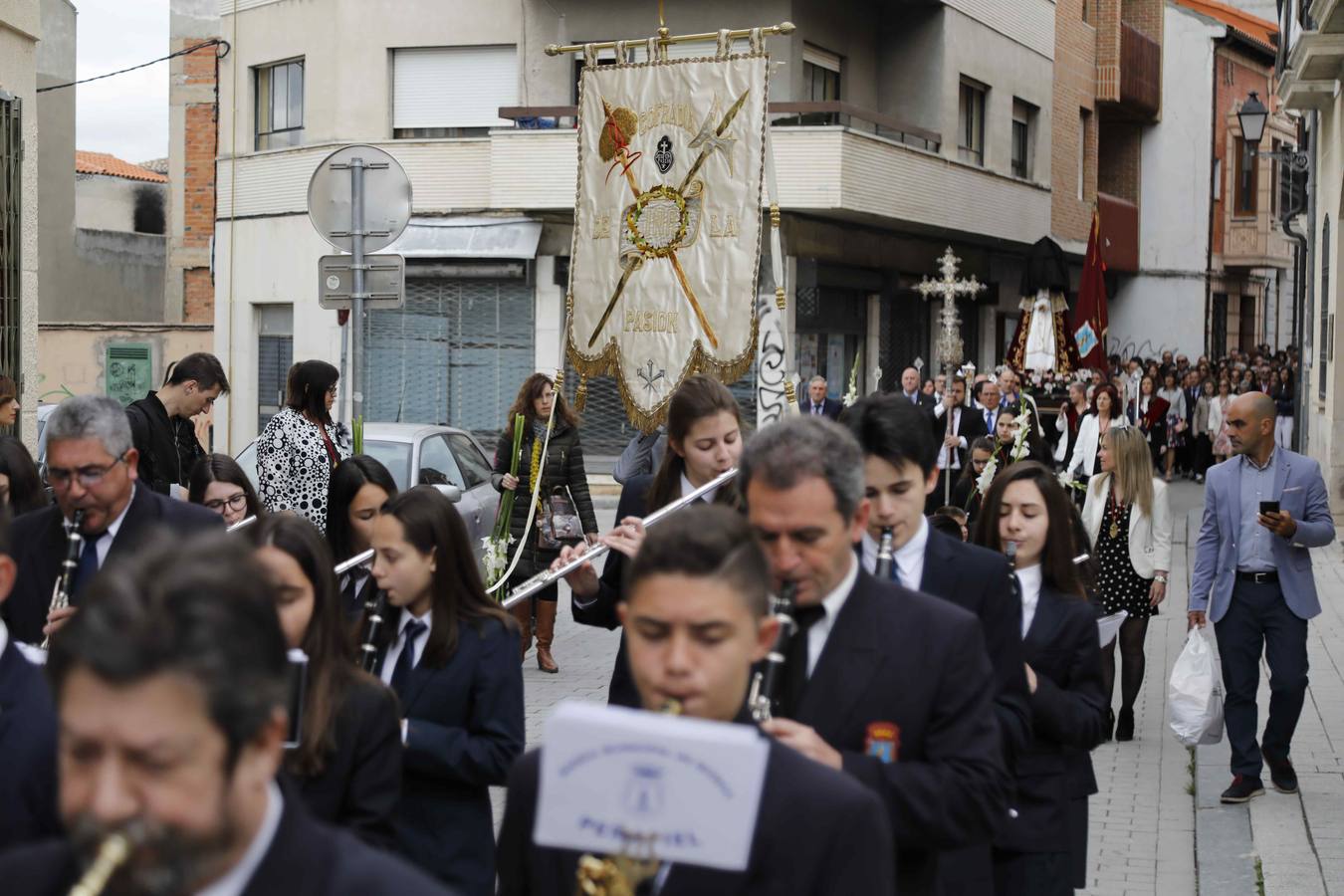 La Virgen de la Asunción fue portada por primera vez en la historia por cuatro mujeres