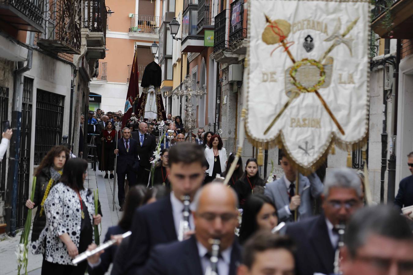 La Virgen de la Asunción fue portada por primera vez en la historia por cuatro mujeres