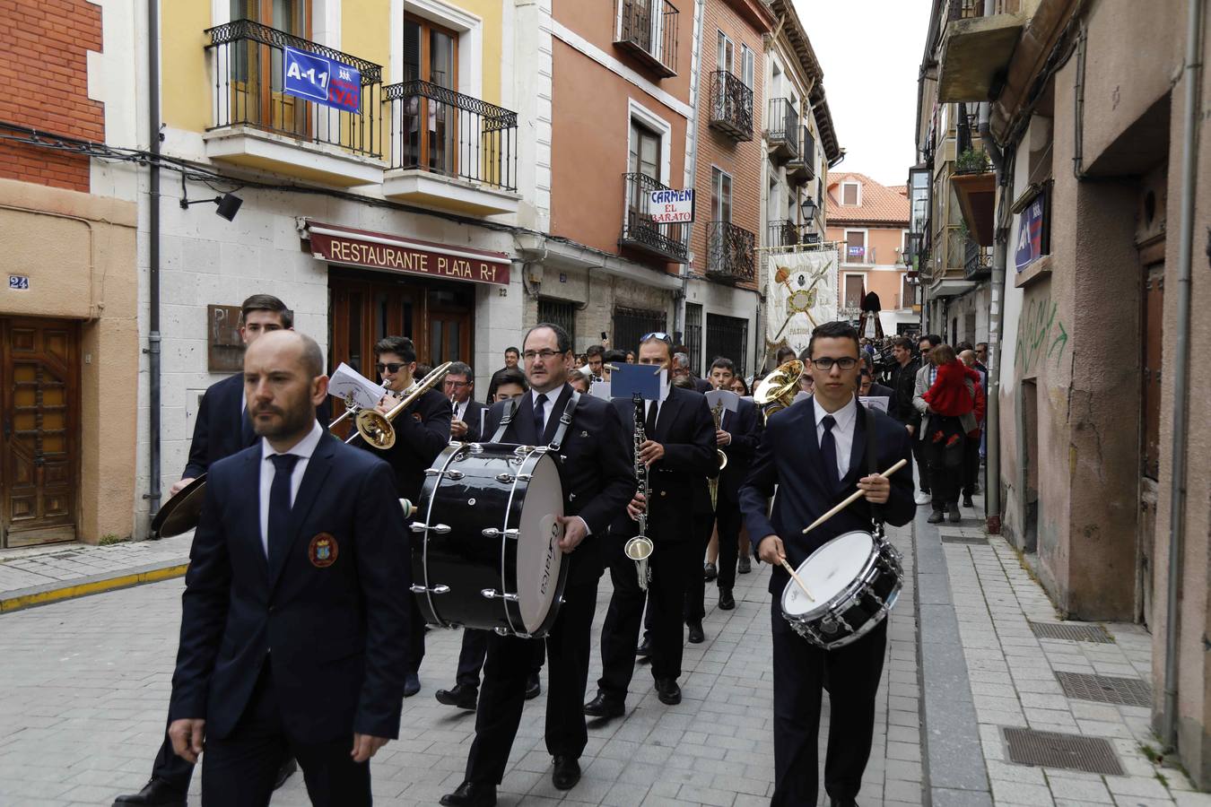 La Virgen de la Asunción fue portada por primera vez en la historia por cuatro mujeres