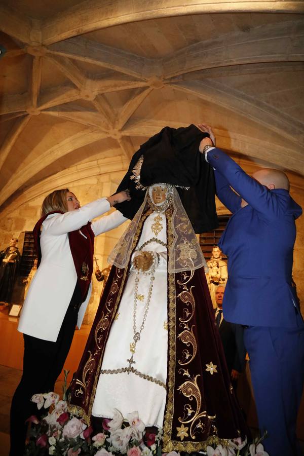 La Virgen de la Asunción fue portada por primera vez en la historia por cuatro mujeres