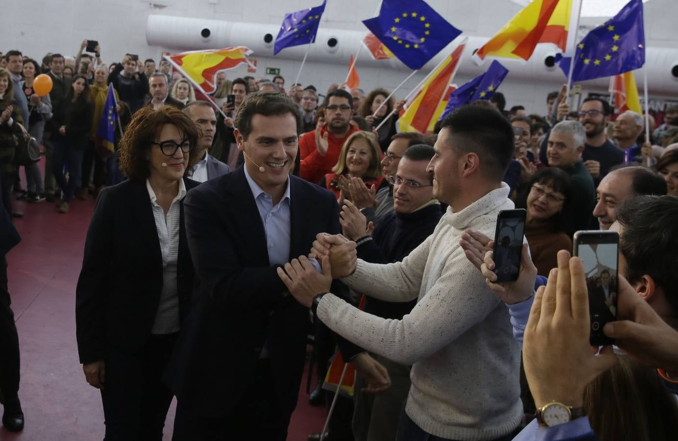 Fotos: Mitin de Albert Rivera en Valladolid
