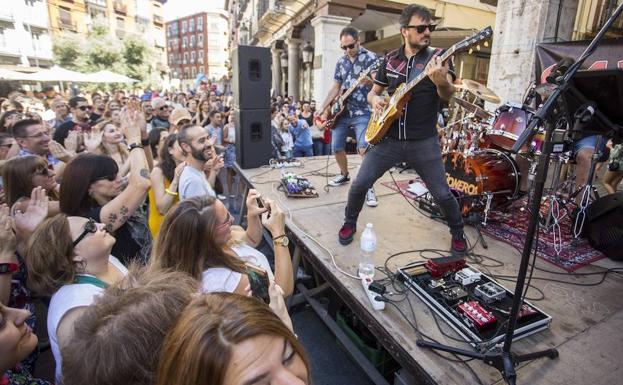 Conciero de Cañoneros en las Ferias y Fiestas en honor a la Virgen de San Lorenzo en Valladolid el pasado año. 