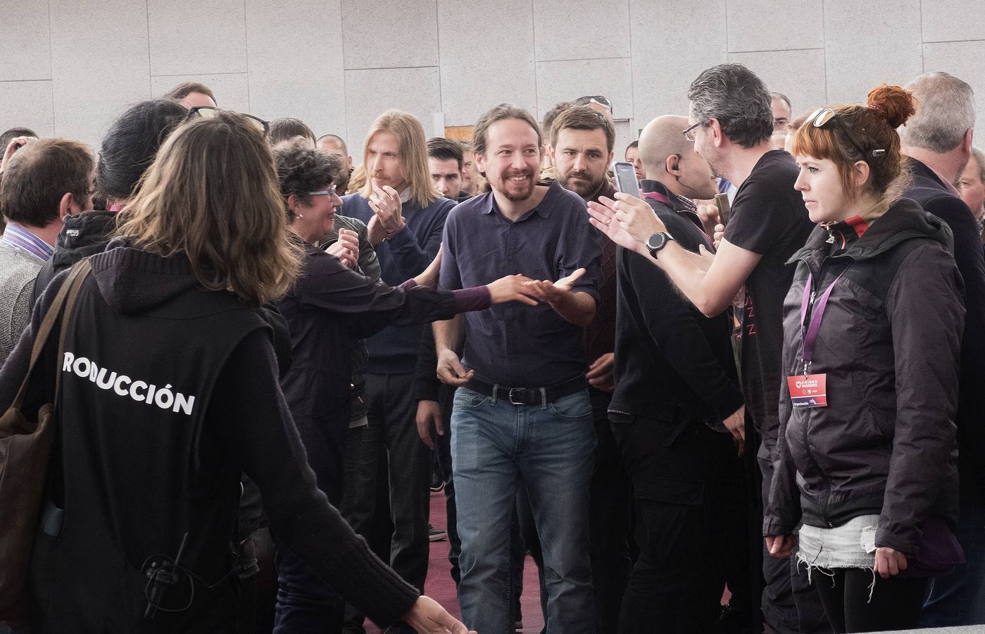 El candidato de Unidas Podemos al Gobierno ha llamado por segundo día consecutivo a frenar en las urnas a la formación ultraderechista