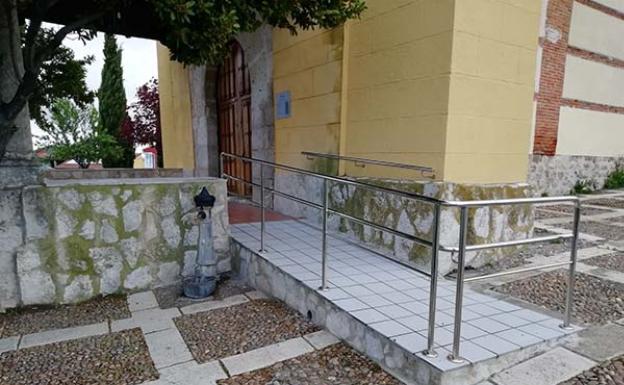 Laguna mejora la accesibilidad a la ermita de Nuestra Señora del Villar