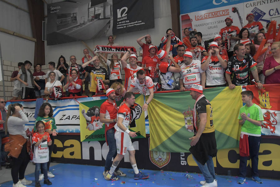 Fotos: Viveros Herol Balonmano Nava celebra el ascenso a Asobal