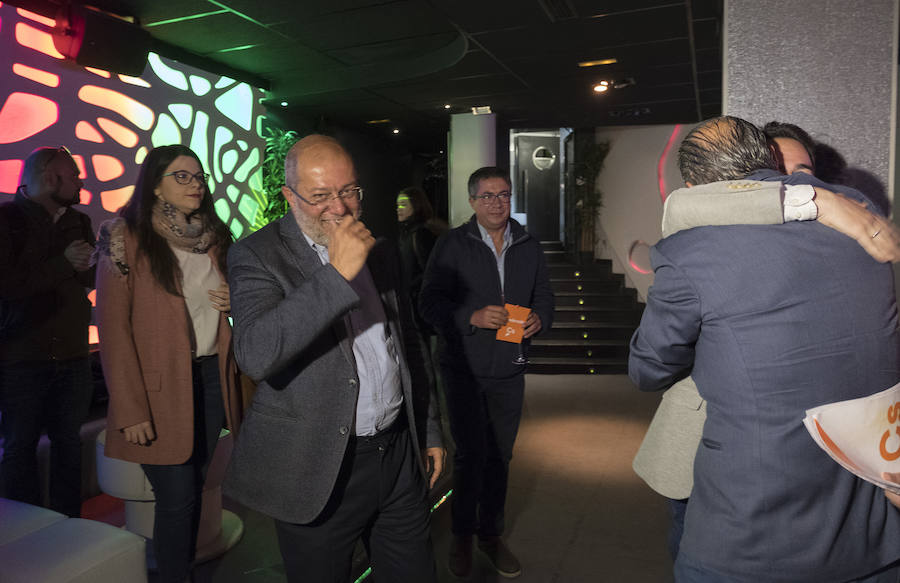 Ciudadanosha celebrado los resultados en la sala Privée de Valladolid