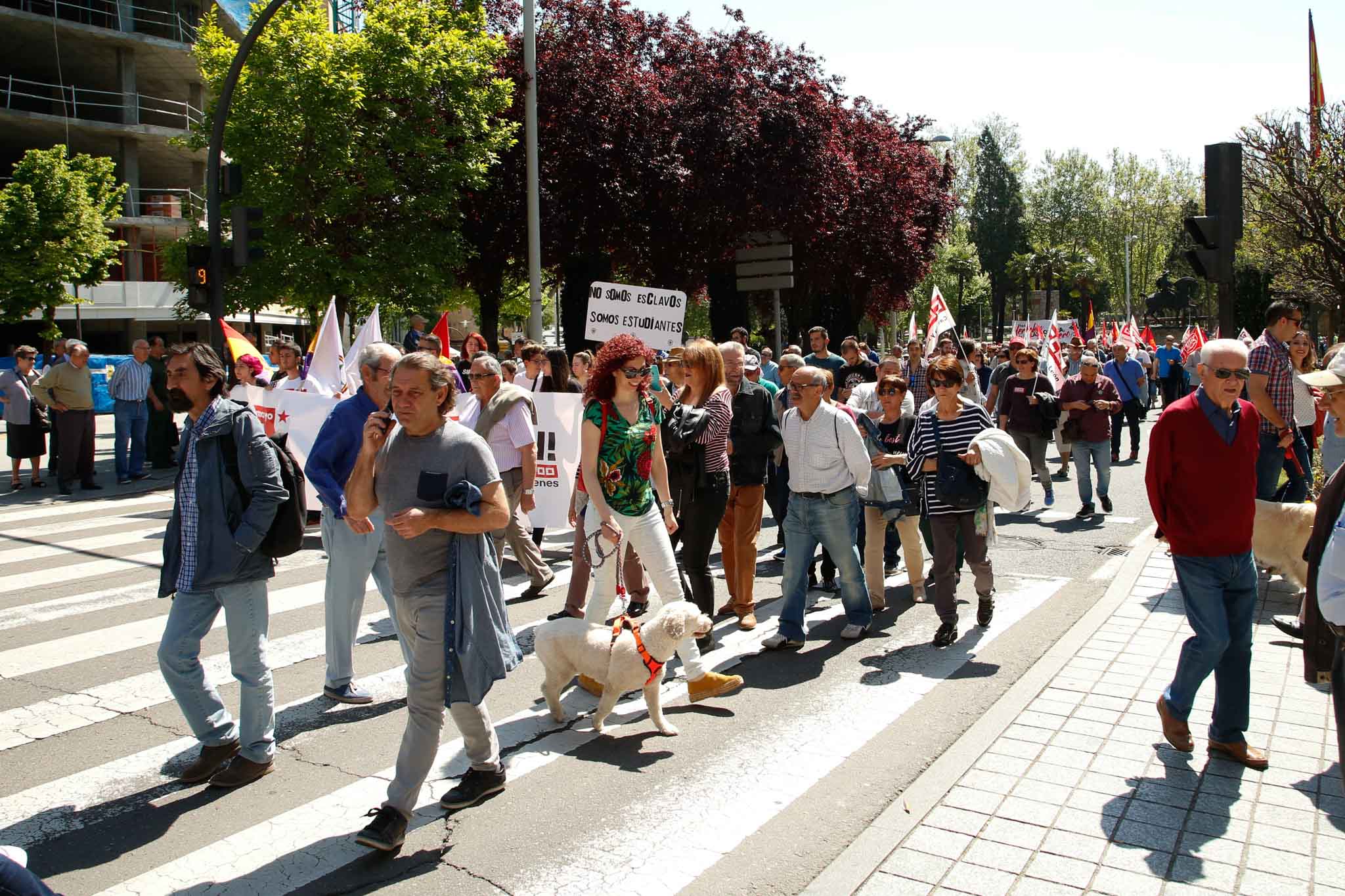 Fotos: Manifestación del 1 de mayo en Salamanca