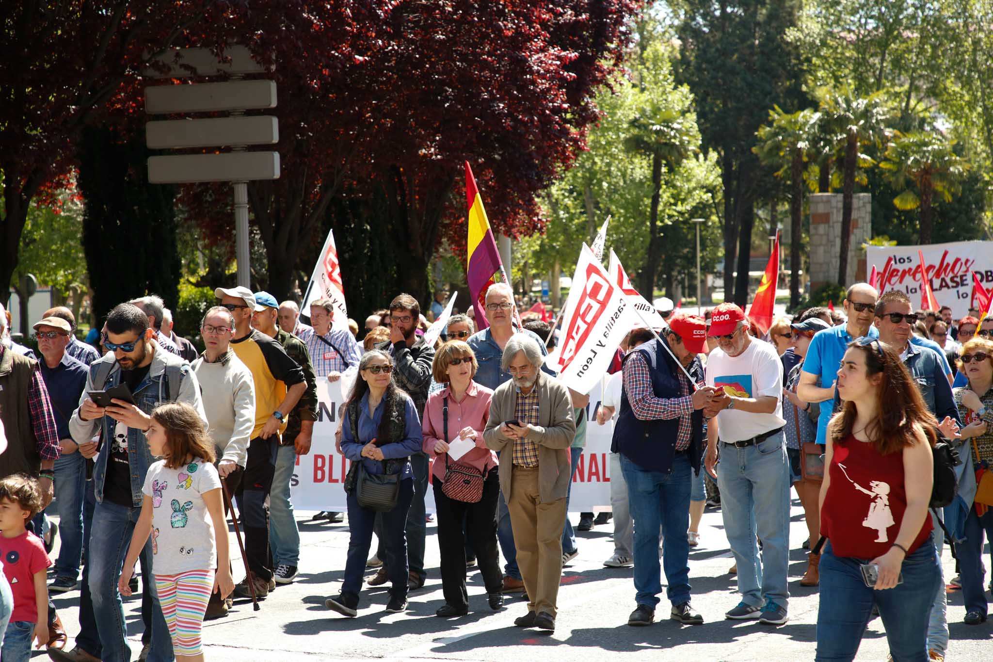 Fotos: Manifestación del 1 de mayo en Salamanca