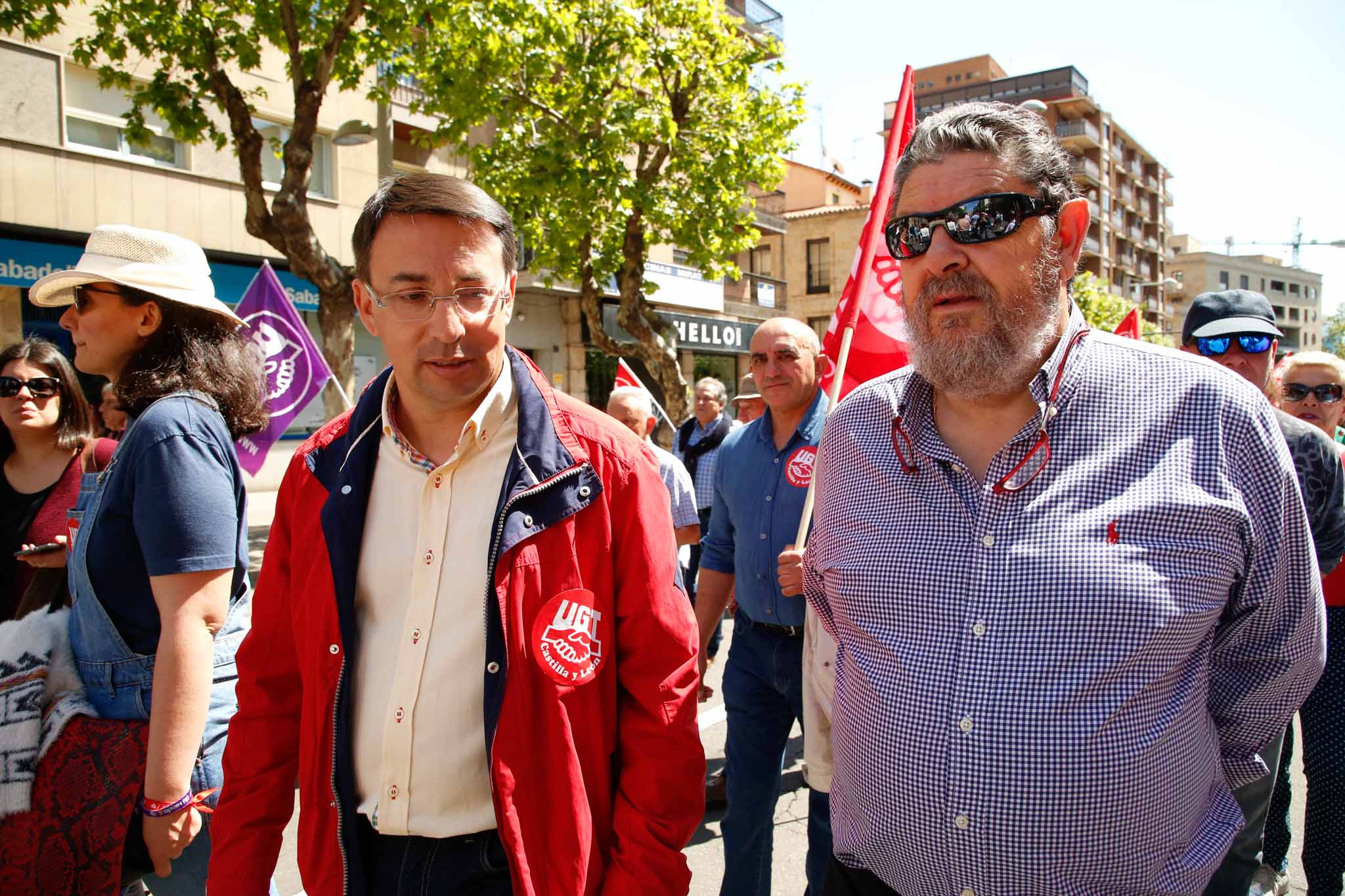 Fotos: Manifestación del 1 de mayo en Salamanca