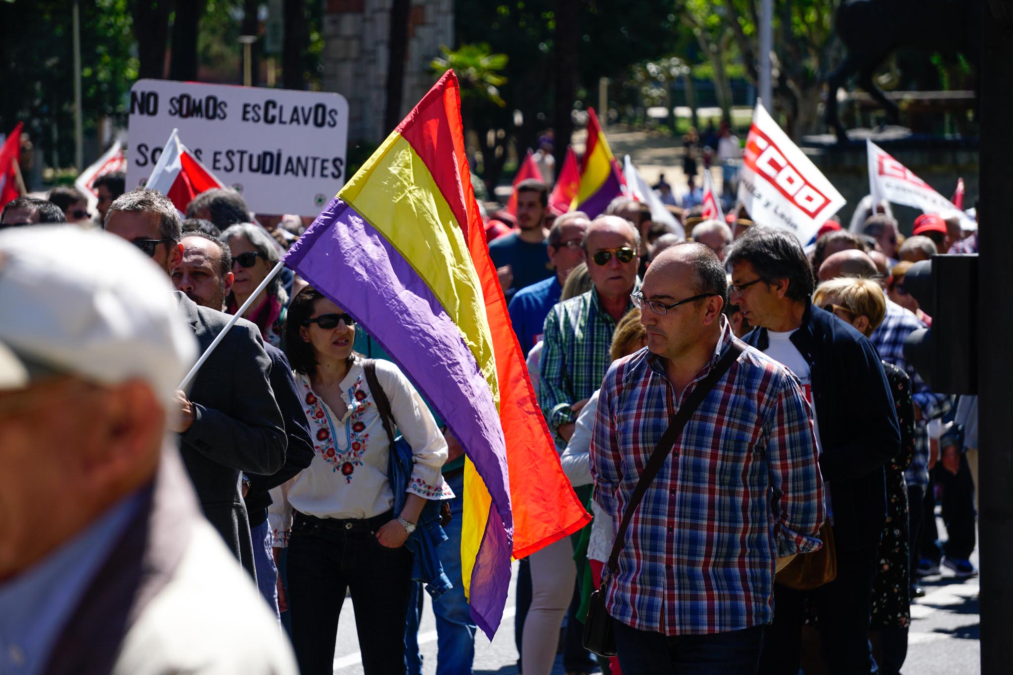 Fotos: Manifestación del 1 de mayo en Salamanca