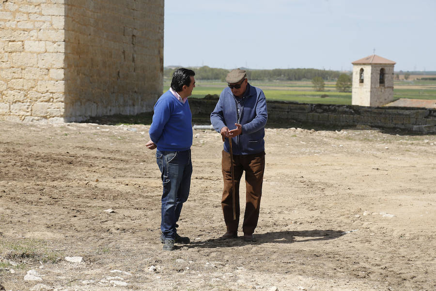 La localidad, que cuenta con 12 vecinos ve en la fortaleza un activo para el pueblo que quiere impulsar para frenar la despoblación