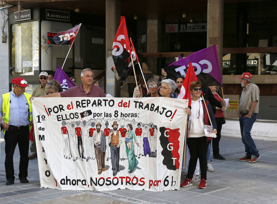 Fotos: Manifestación del 1 de Mayo en Palencia