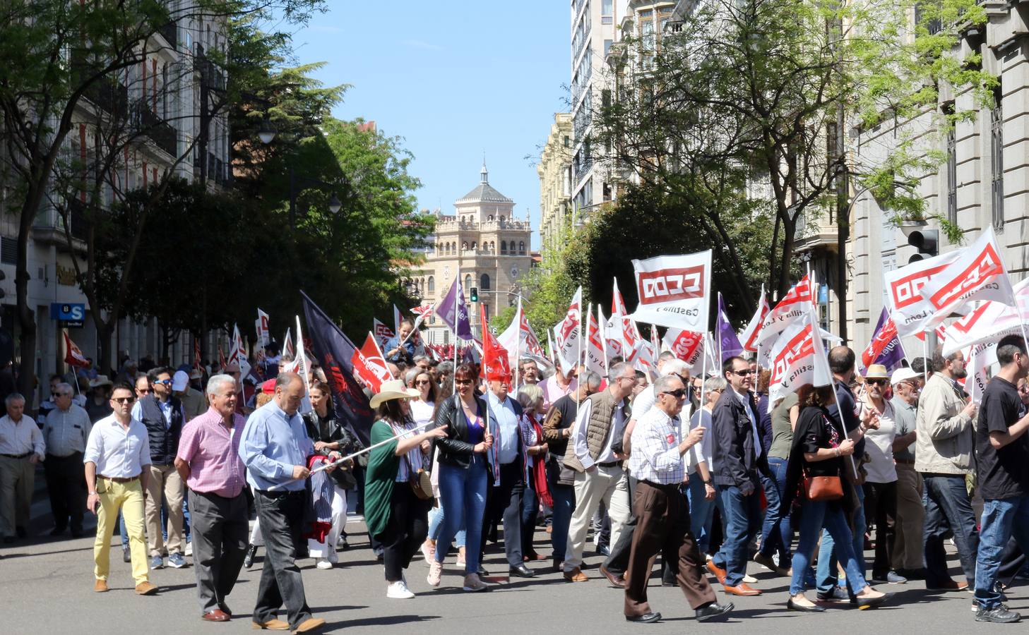 Fotos: Manifestación del Primero de Mayo en Valladolid