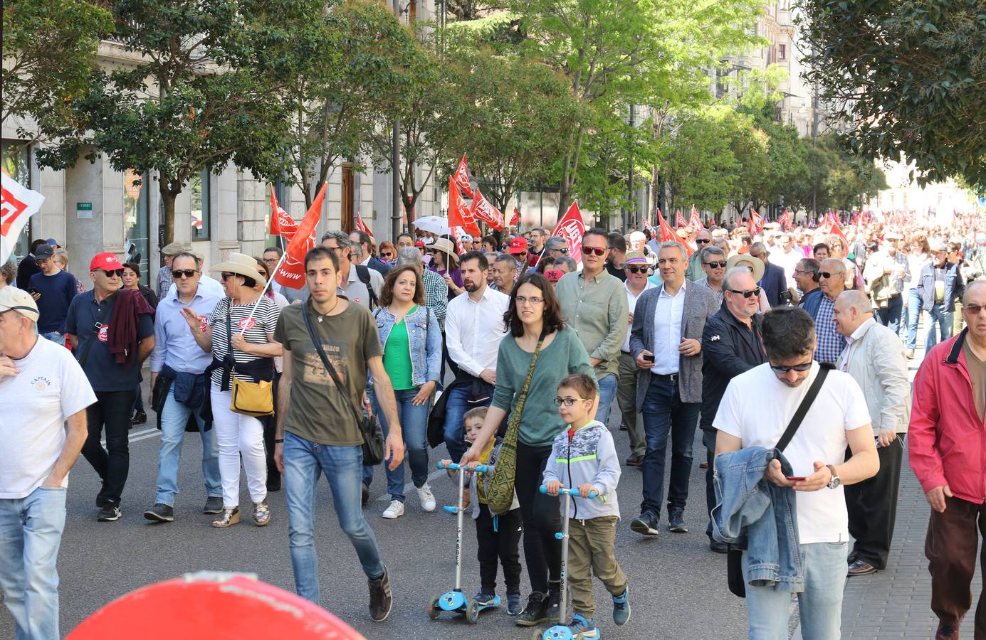 Fotos: Manifestación del Primero de Mayo en Valladolid