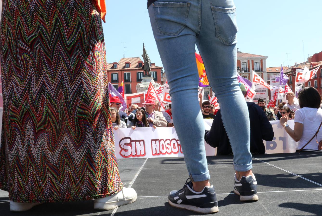 Fotos: Manifestación del Primero de Mayo en Valladolid